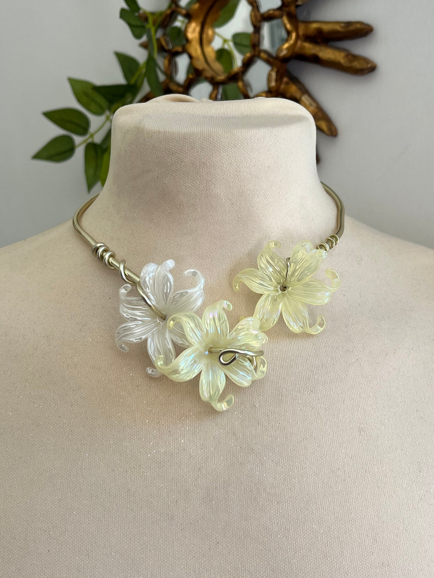 plum blossom necklace