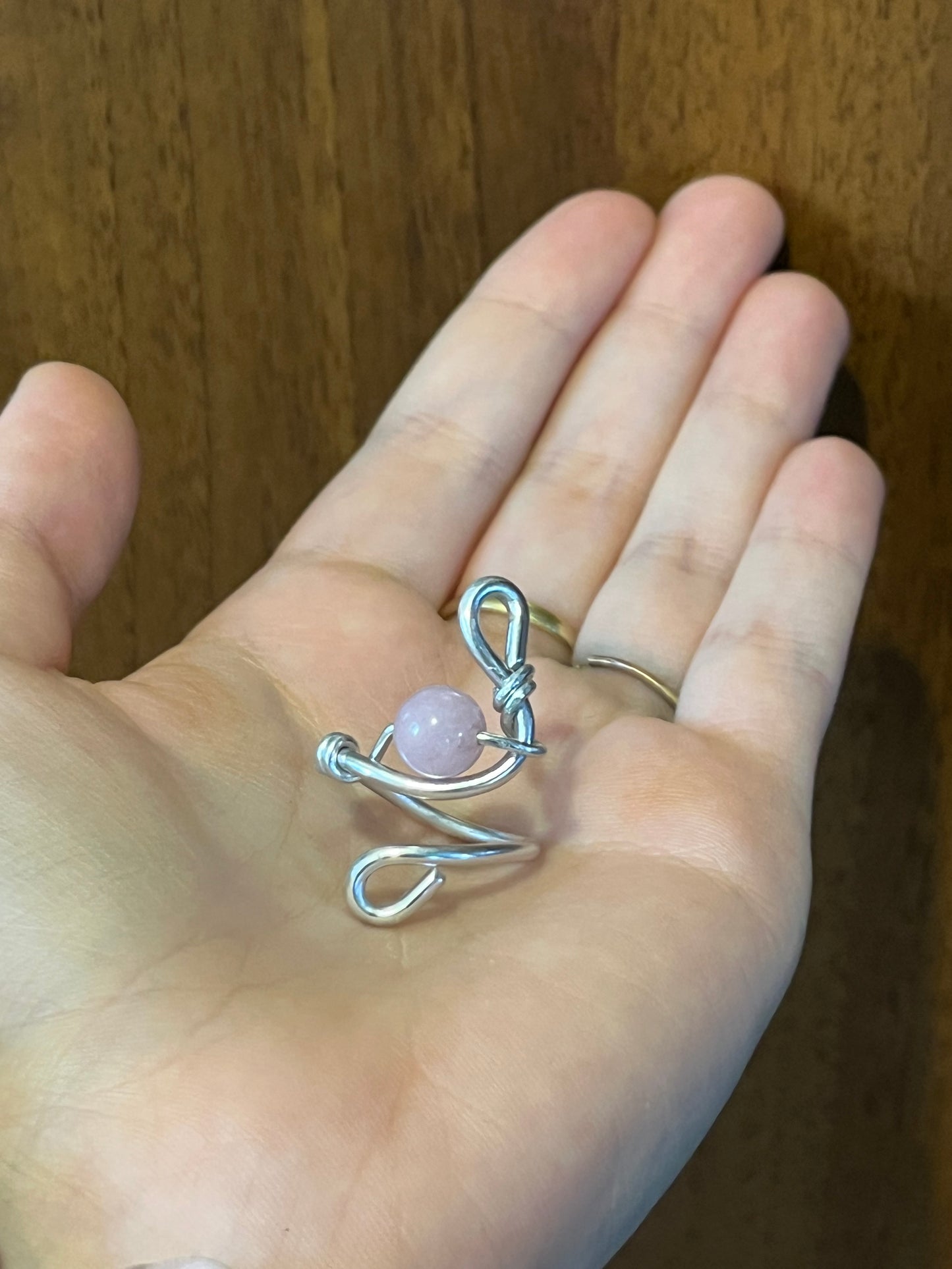 ring gold or silver and color of your choice