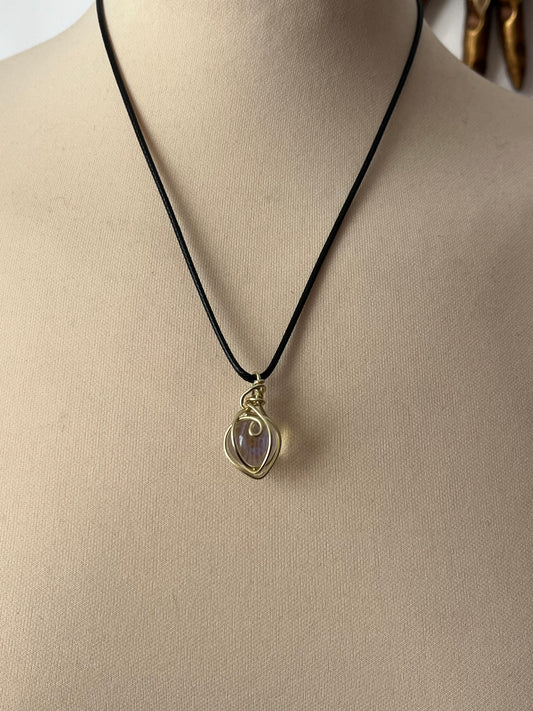 fairy princess pendant necklace