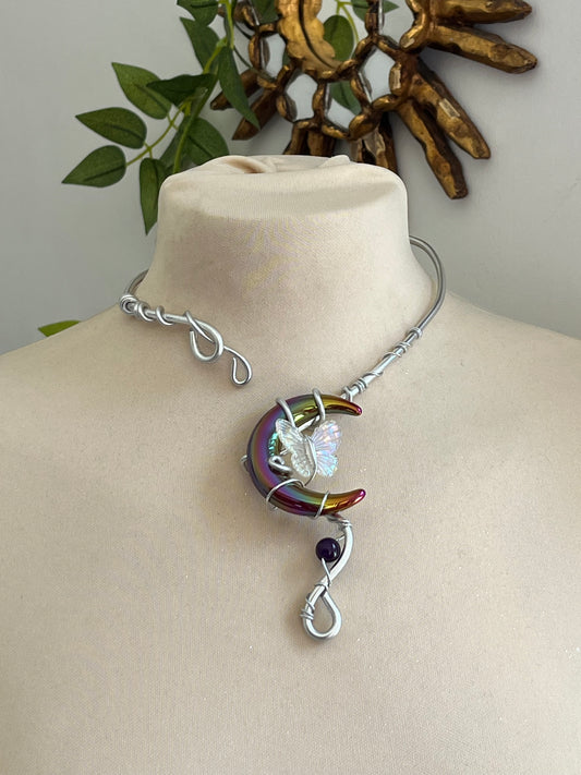 colourmoon butterfly necklace