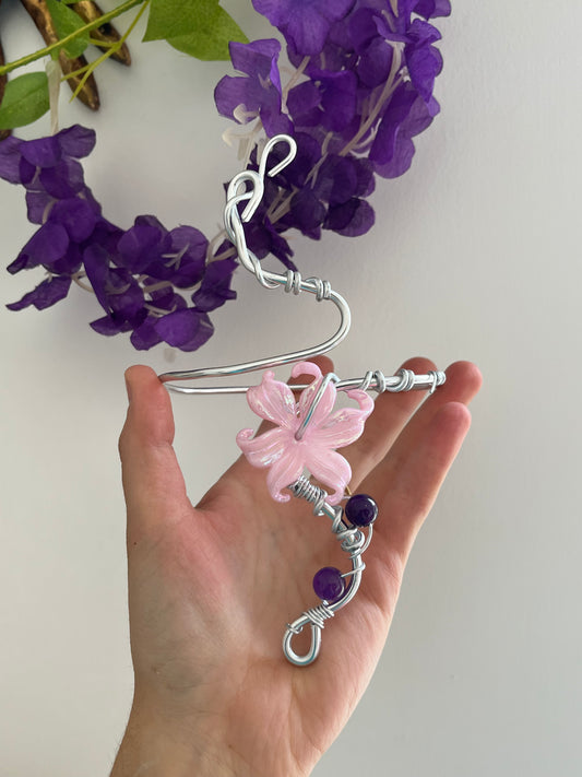 rosa flower armcuff