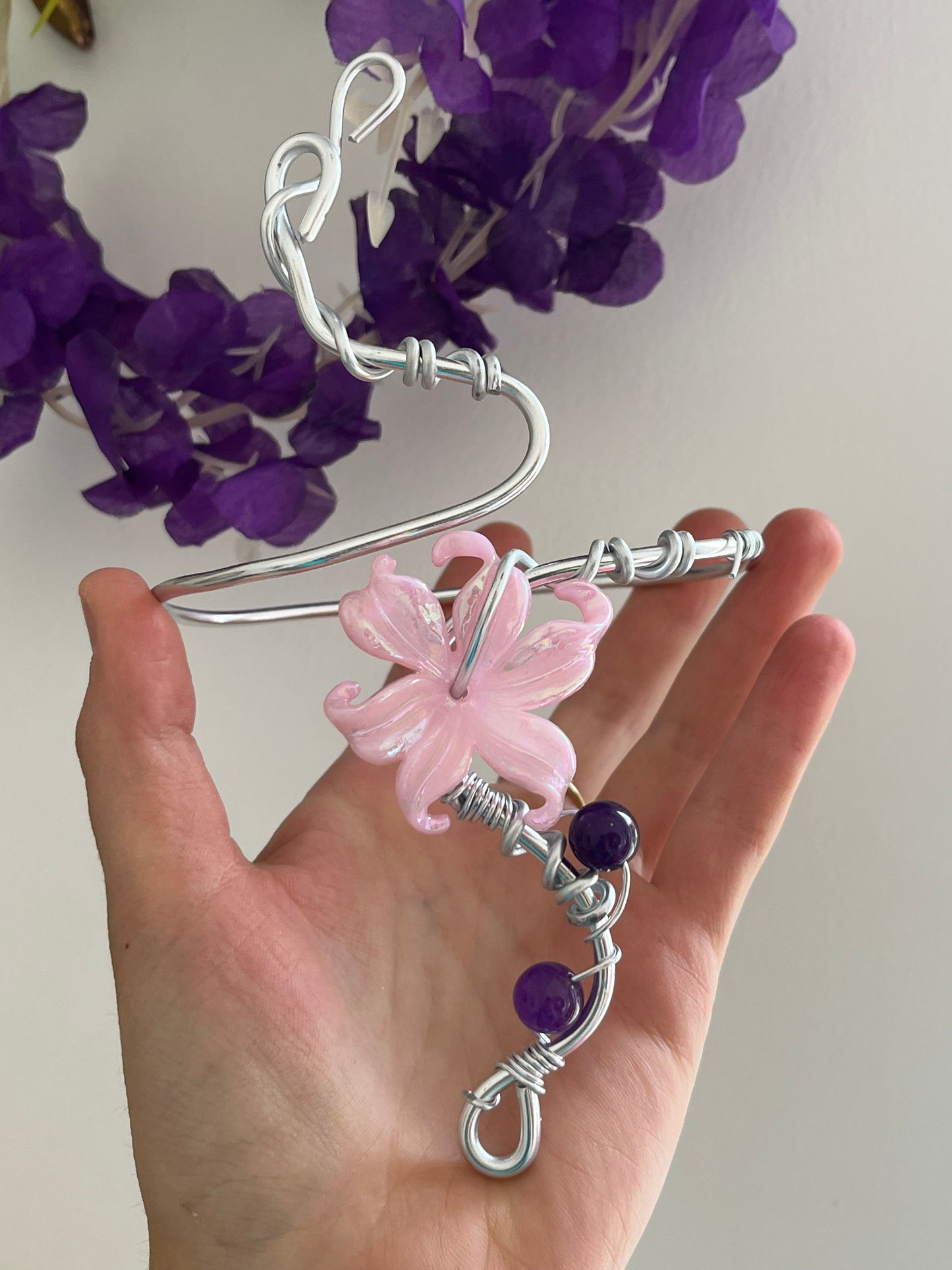 rosa flower armcuff
