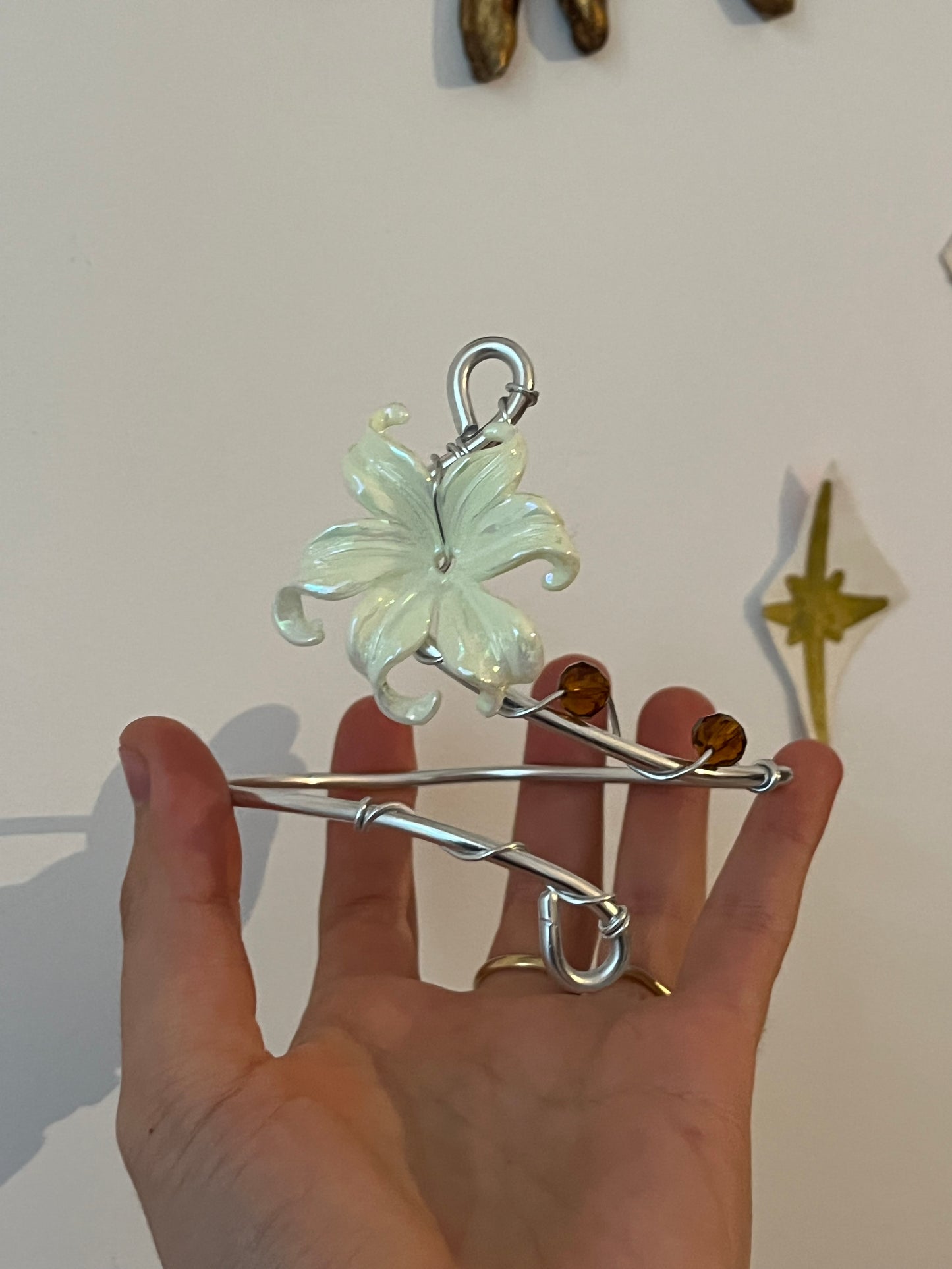 1armcuff flower beads