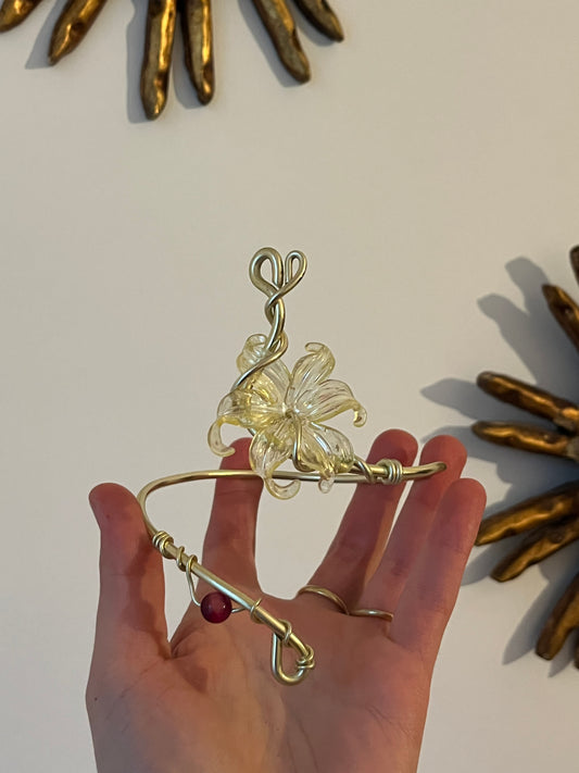 armcuff yellow flower