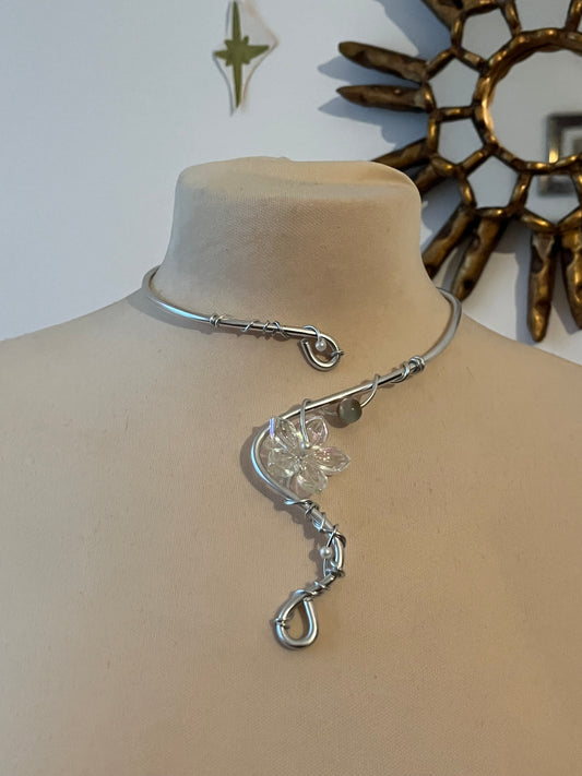 flower bead necklace