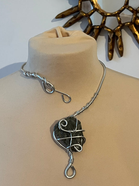 necklace real stone fairy