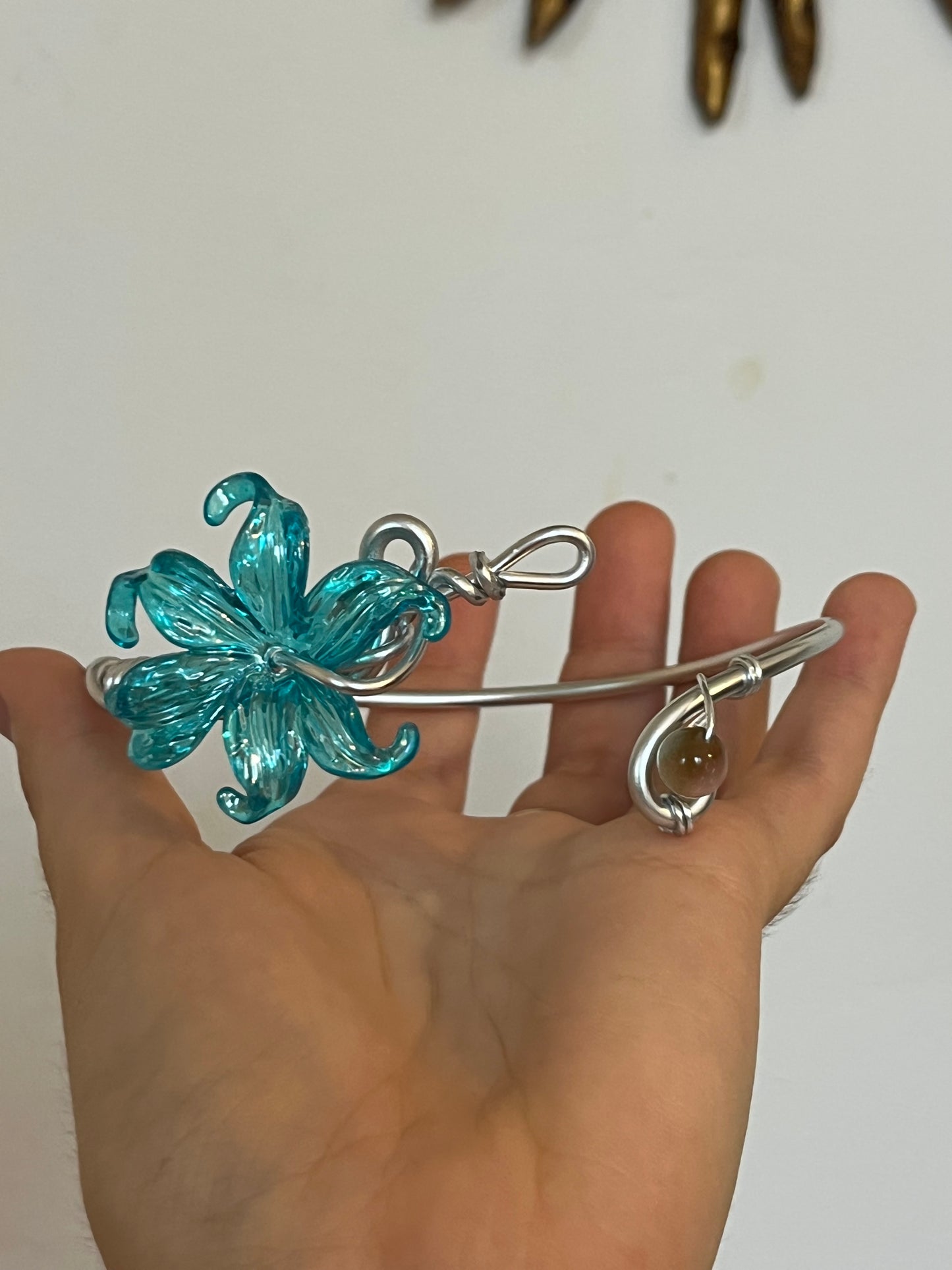 armcuff flower bead
