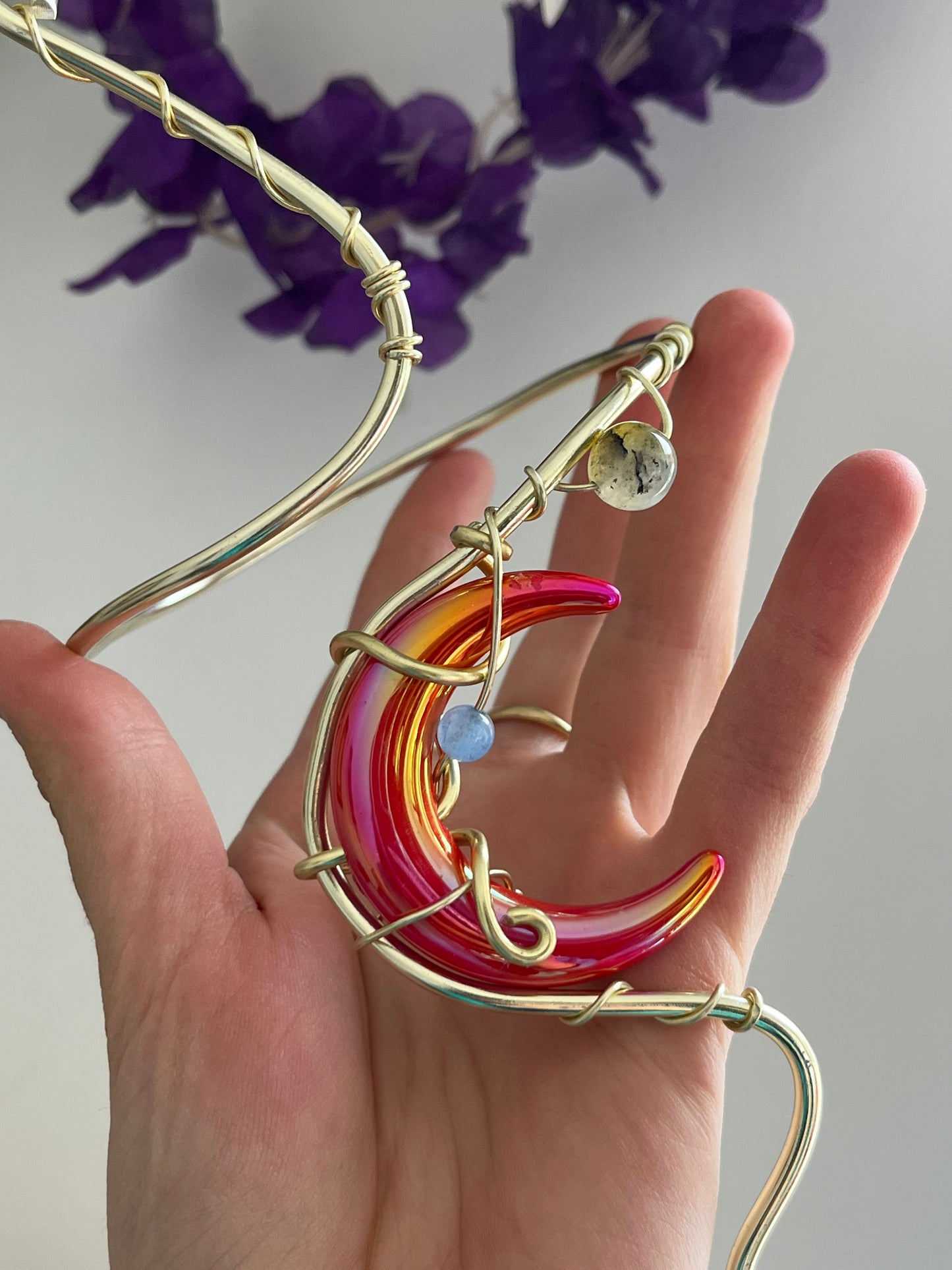 red moon fairy armcuff