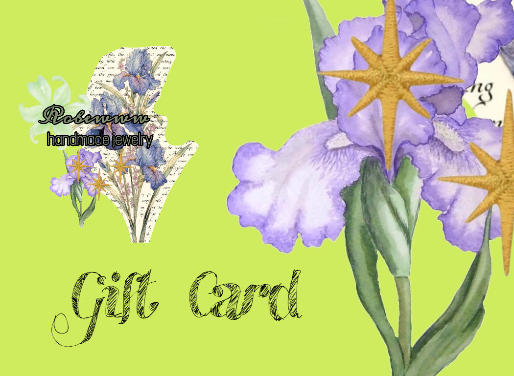 Gift Card robewww handmade jewelry