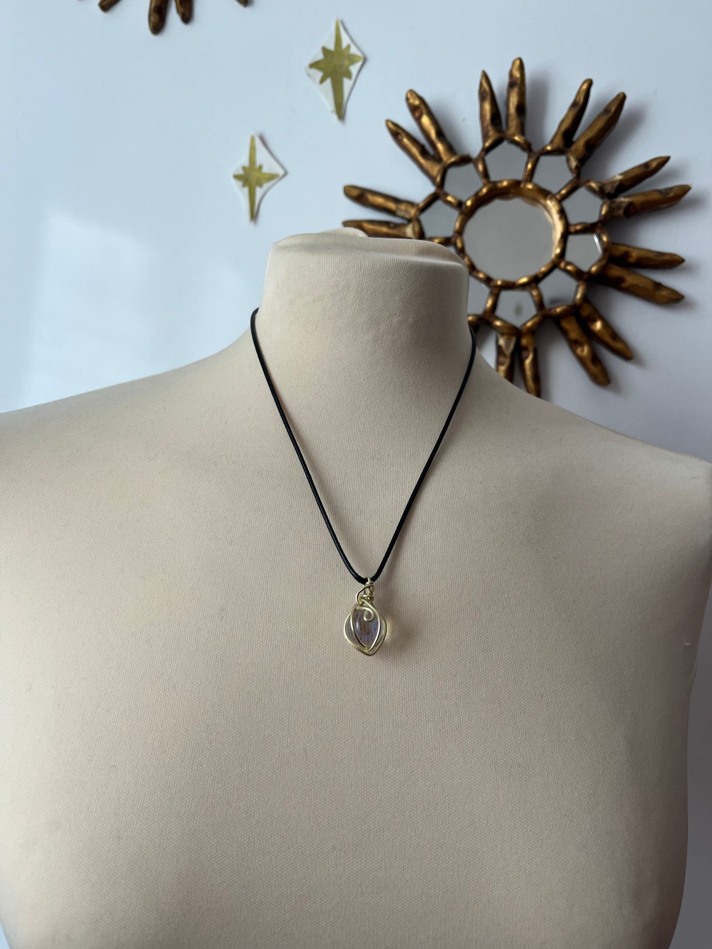 fairy princess pendant necklace