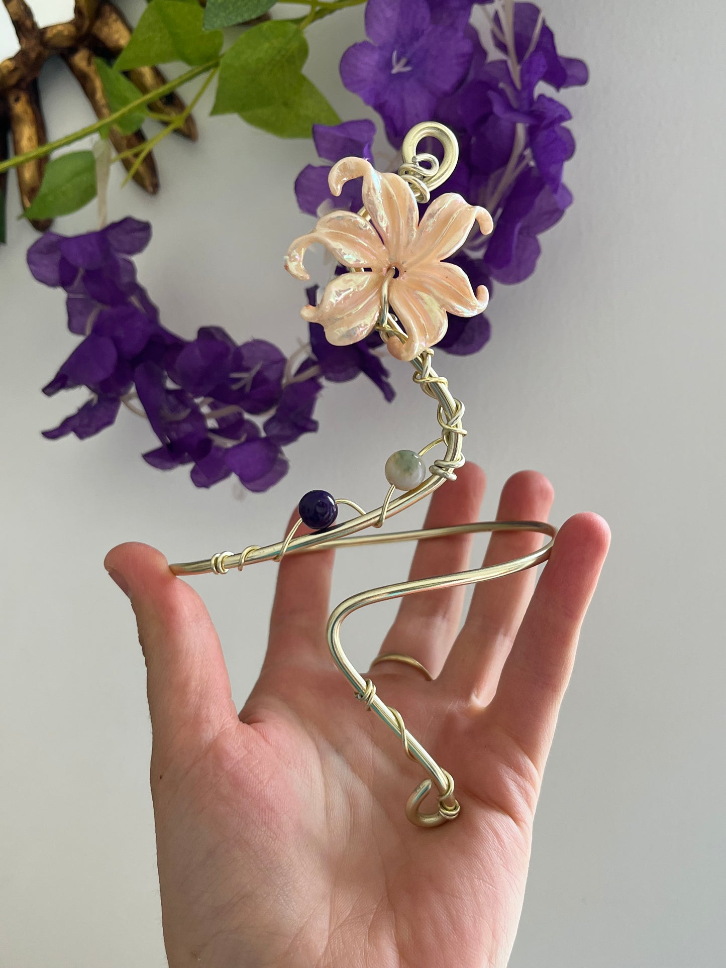 peach blossom armcuff