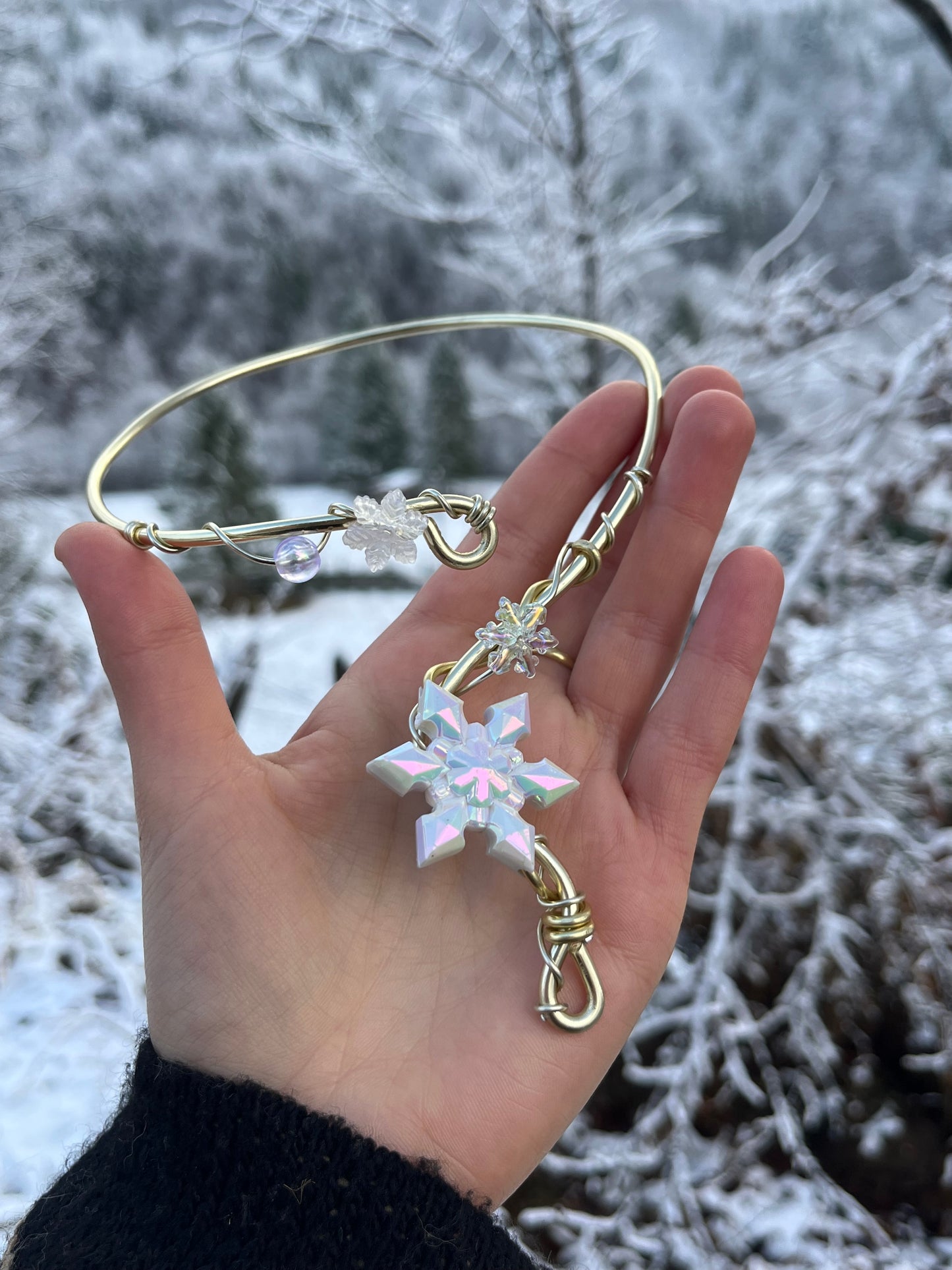 winter necklace