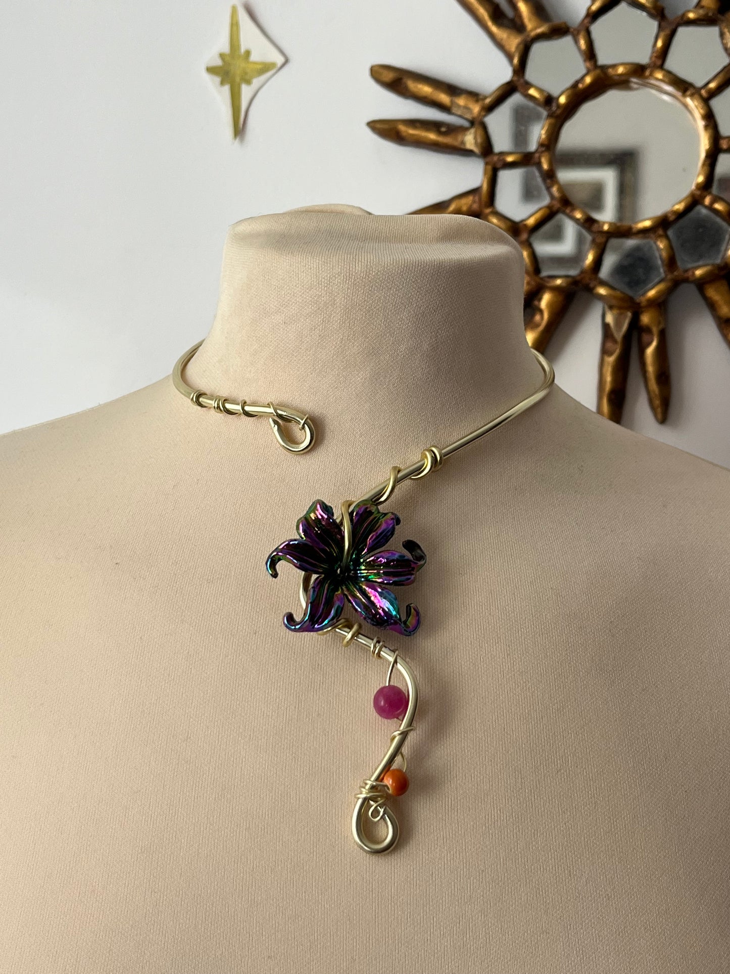 1fairy flower necklace colour