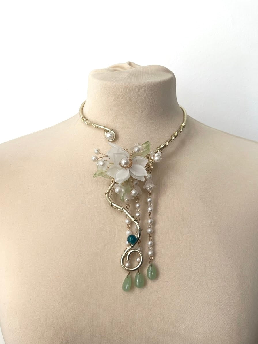 Whispering Windflower necklace