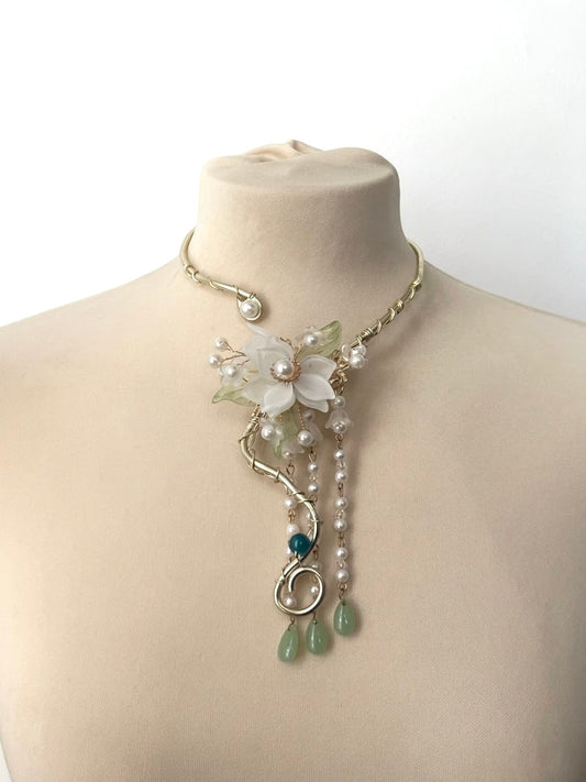 Whispering Windflower necklace