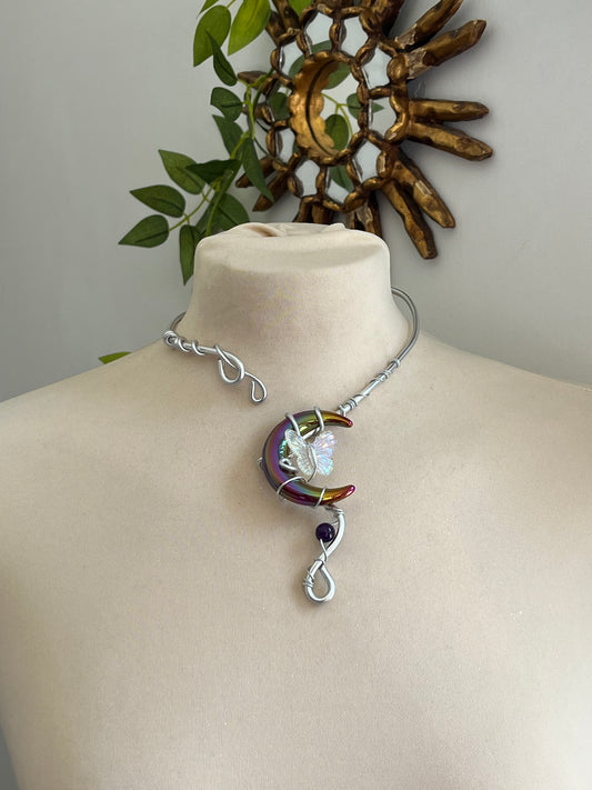 colourmoon butterfly necklace