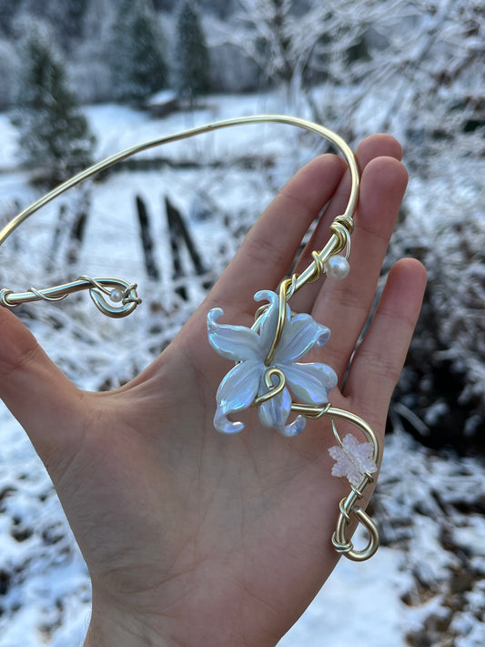 winter necklace