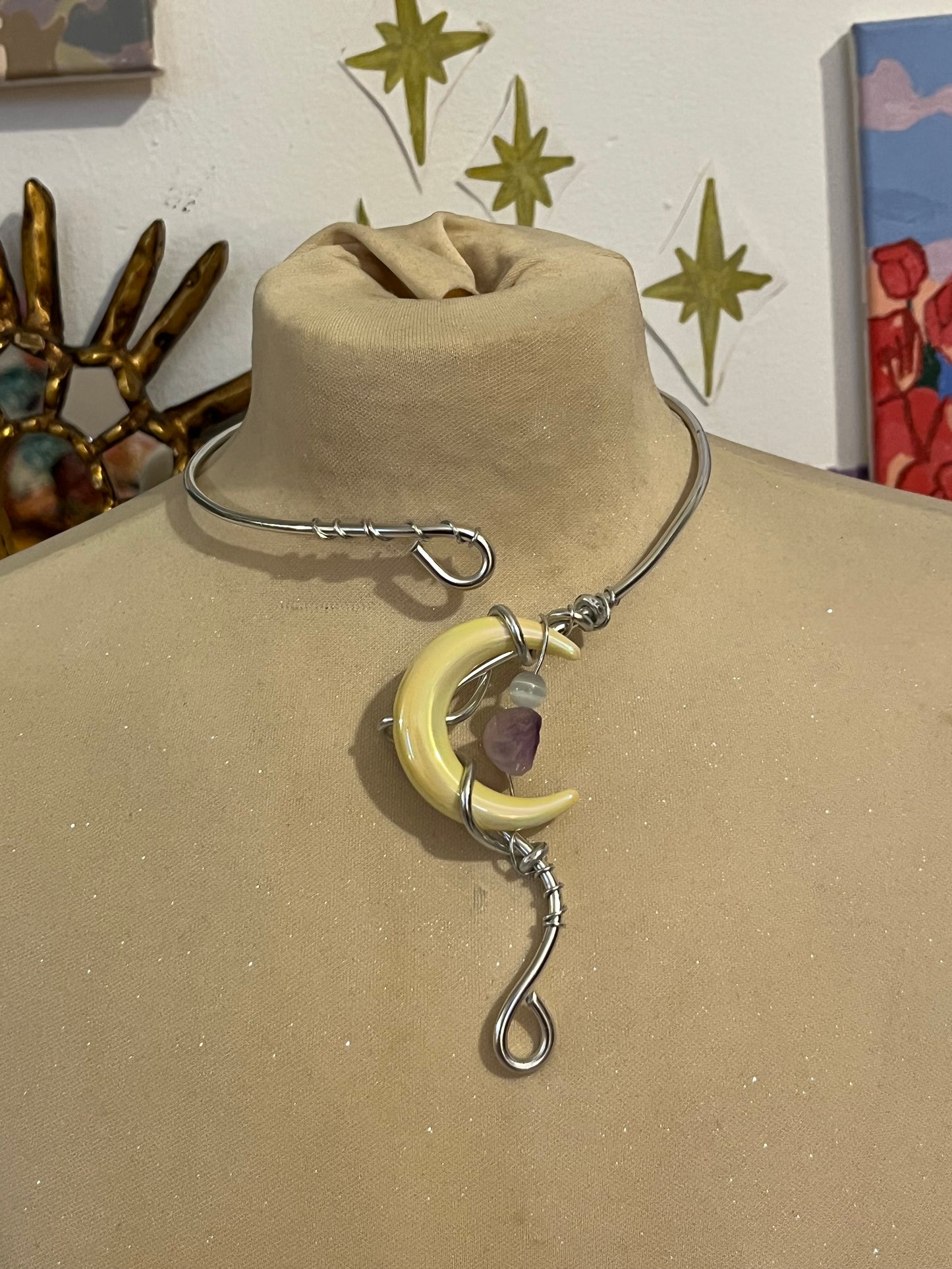 set da 3 collana armcuff bracciale