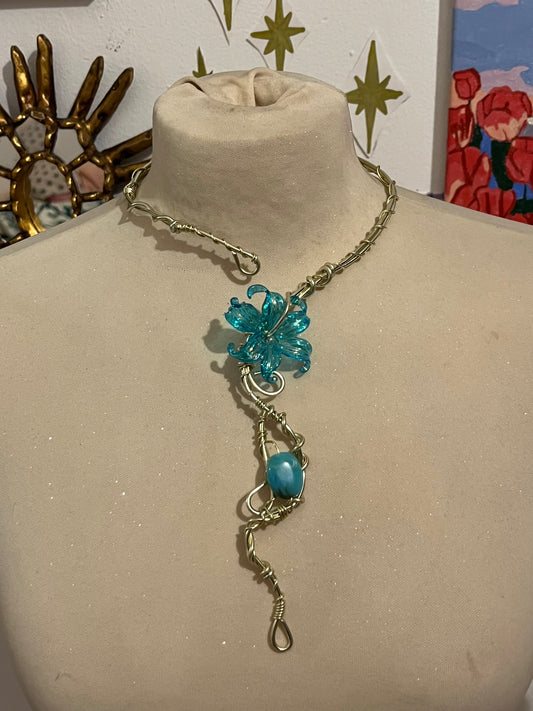 necklace egypt beads gold colour