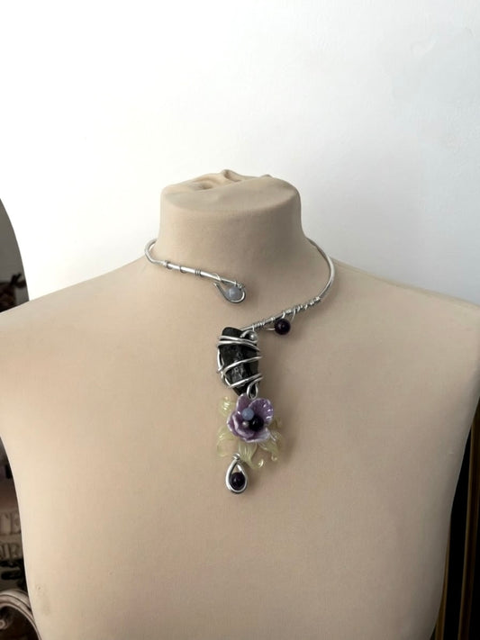 Ephemeral Bloom necklace