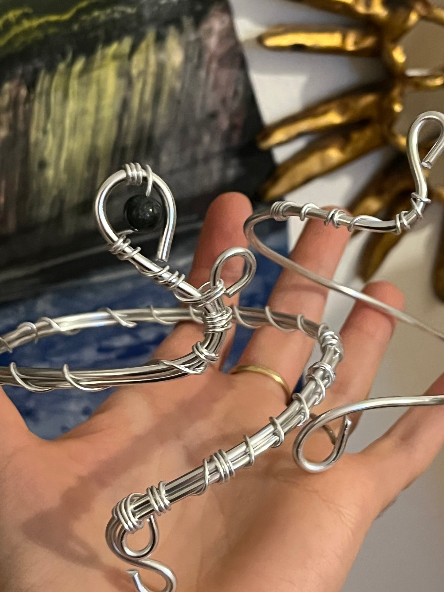 set armcuff bracelet bead