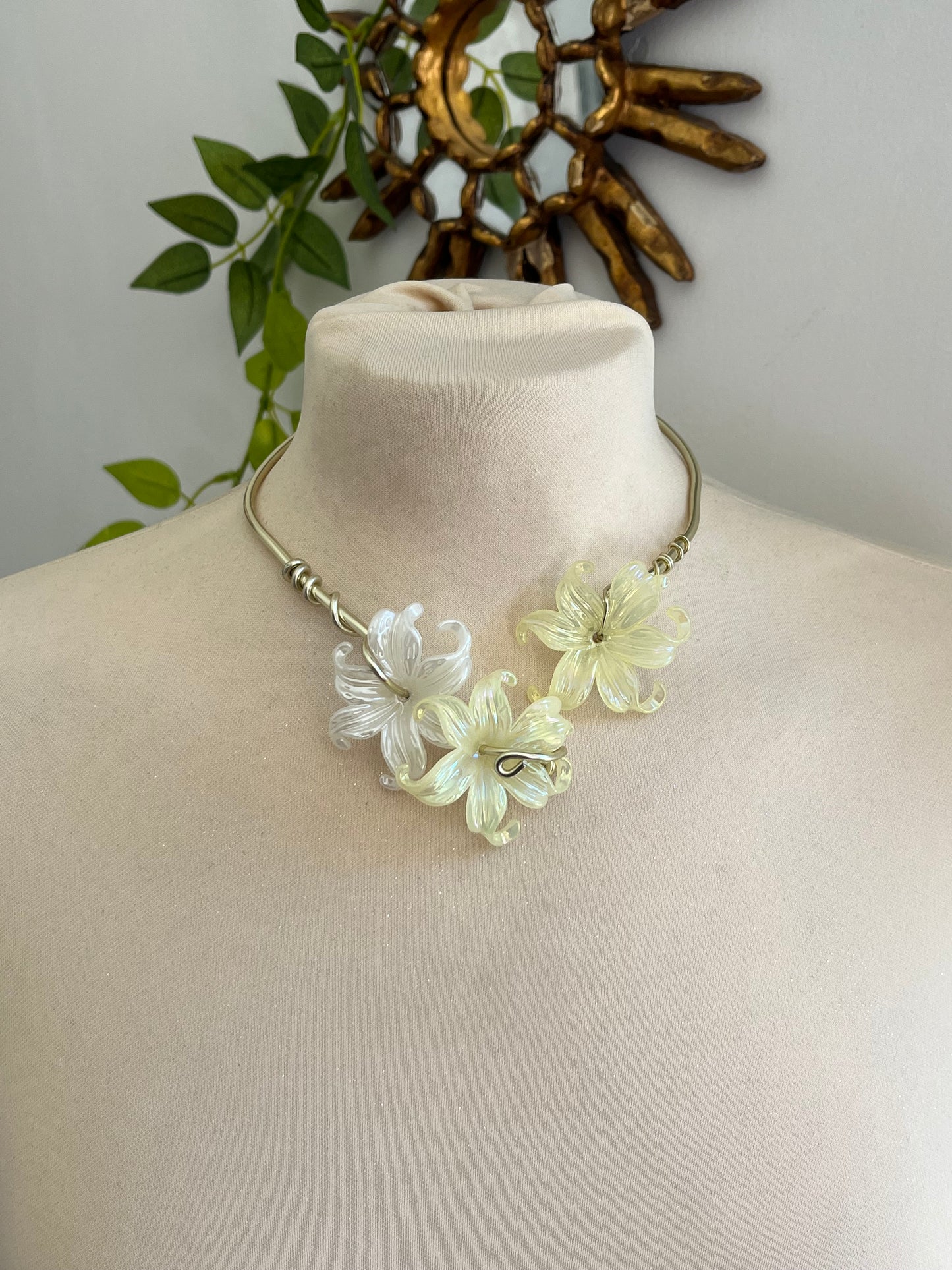 plum blossom necklace