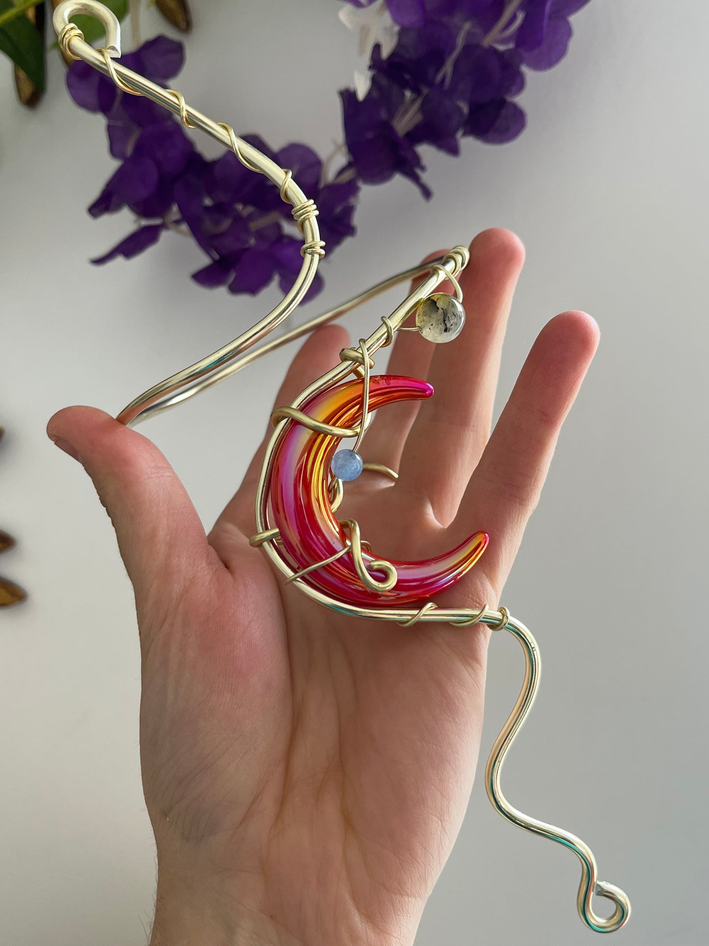 red moon fairy armcuff