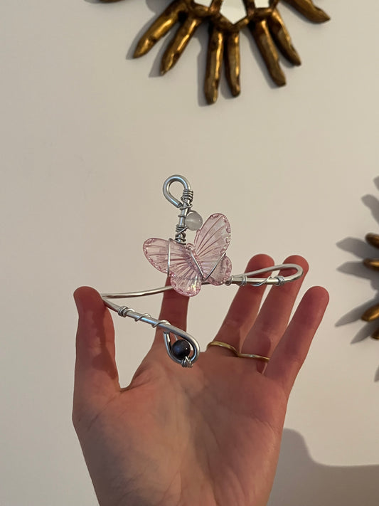 armcuff butterfly beads