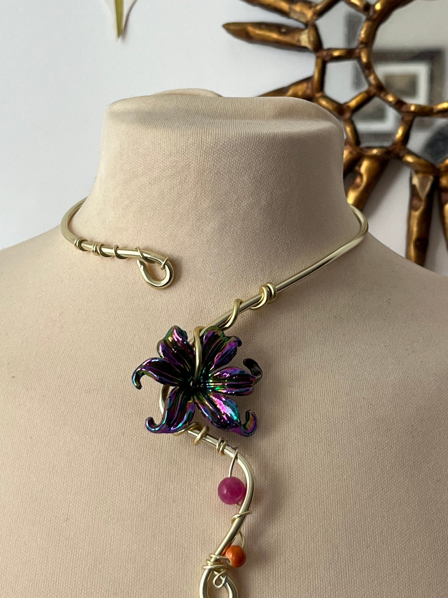 1fairy flower necklace colour