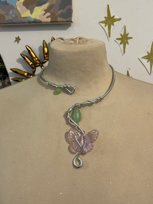 necklace butterfly princess