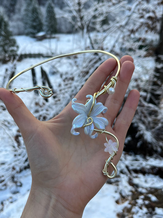 winter necklace