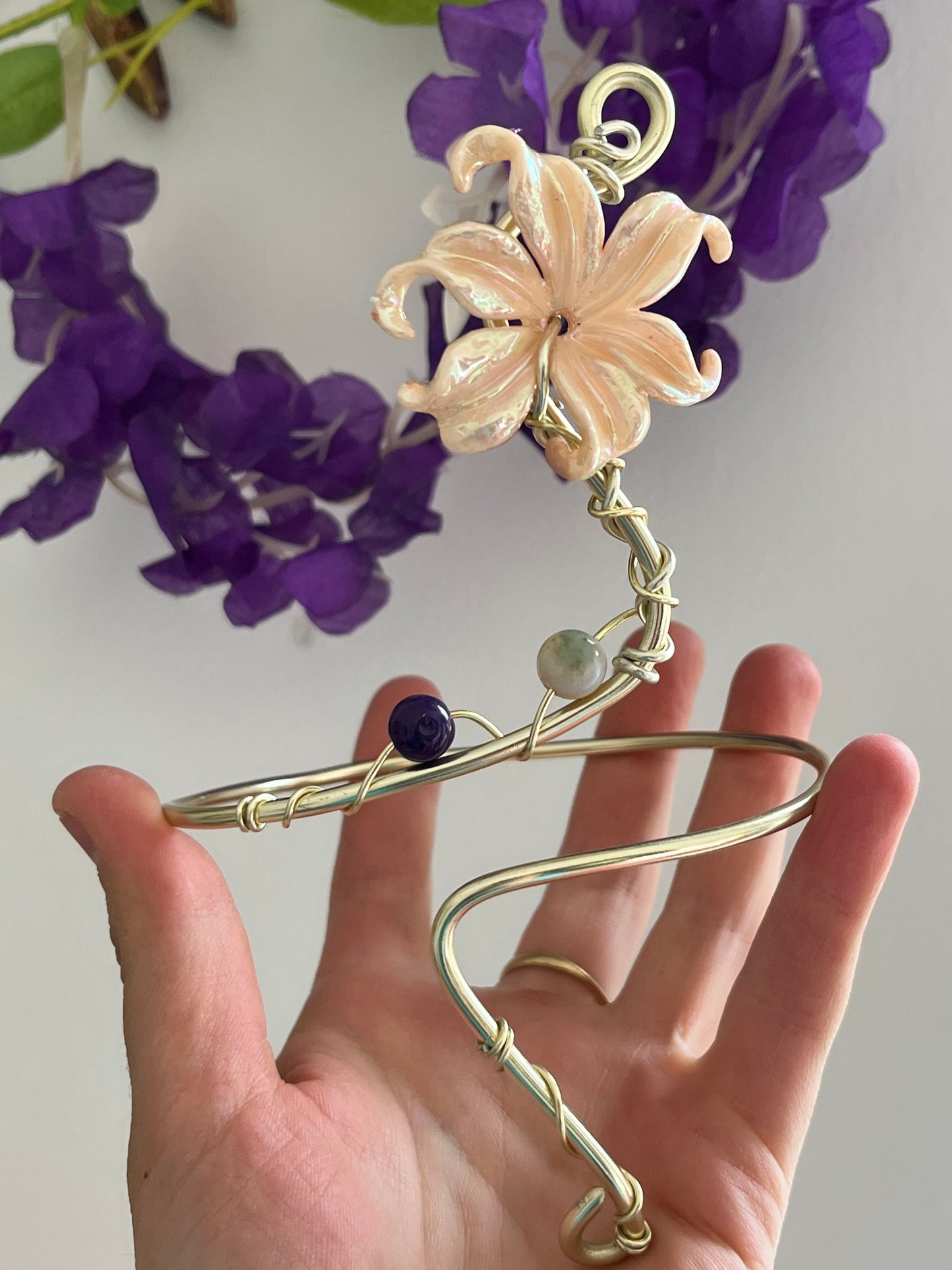 peach blossom armcuff