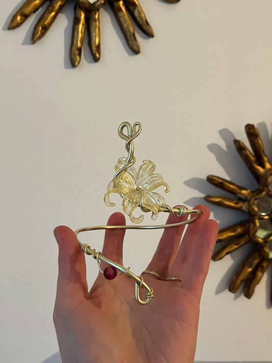 armcuff yellow flower