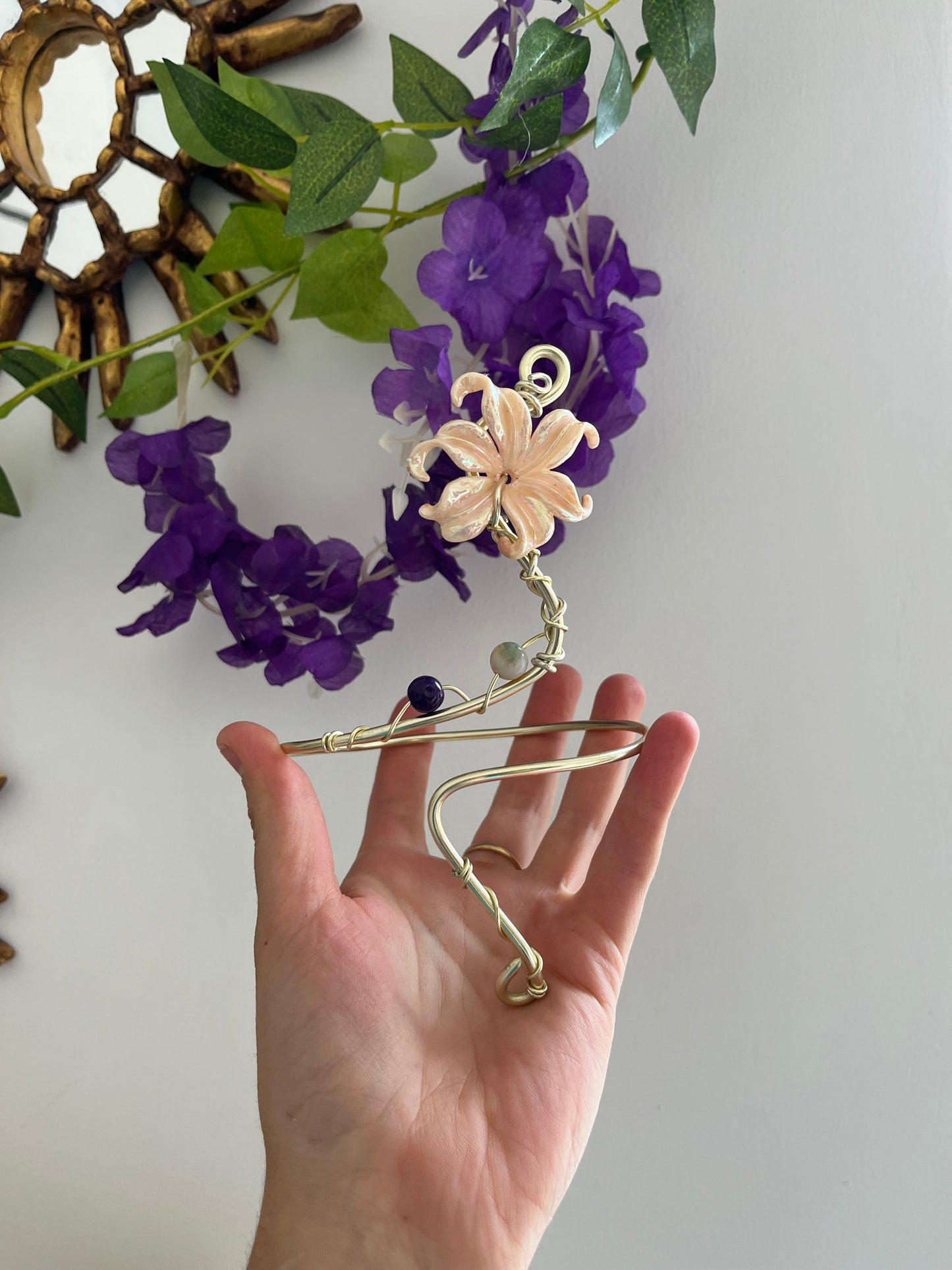 peach blossom armcuff