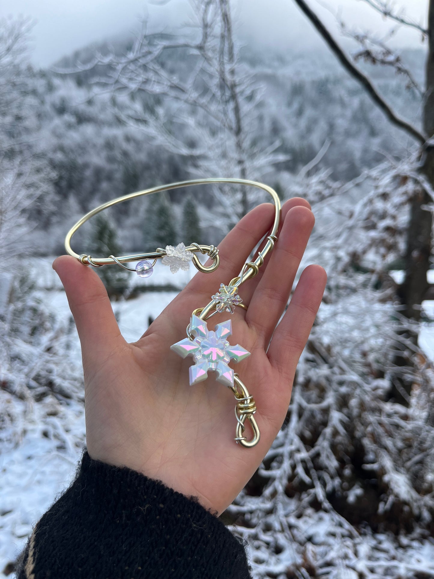 winter necklace