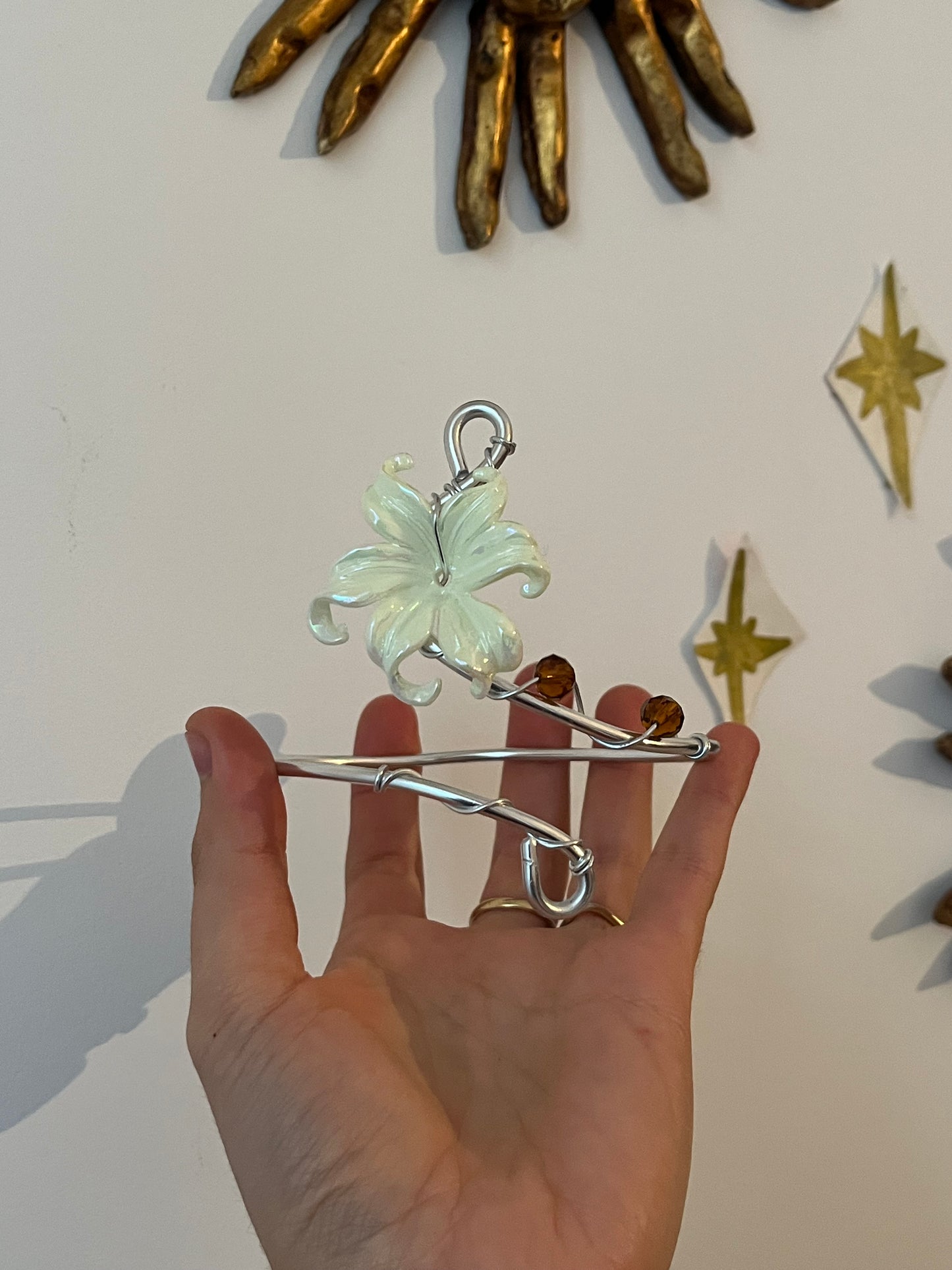 1armcuff flower beads