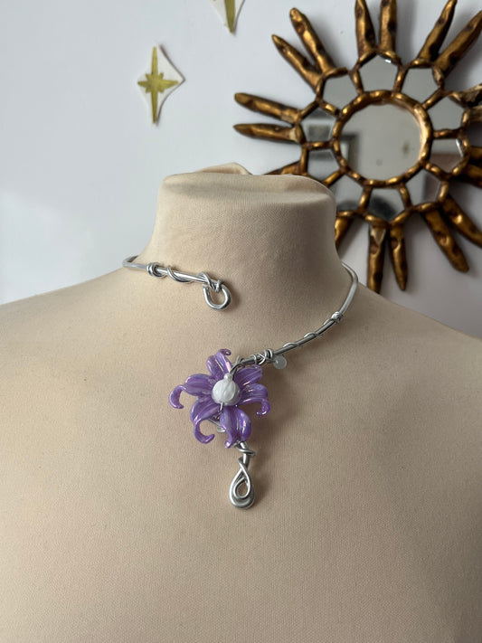 fairy flower necklace