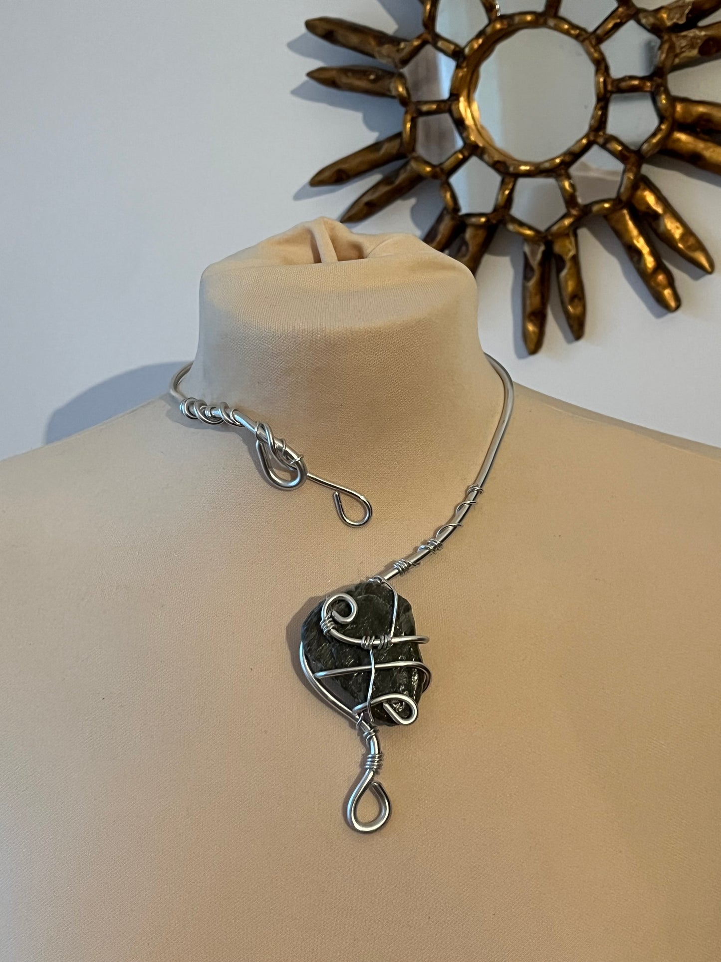 necklace real stone fairy