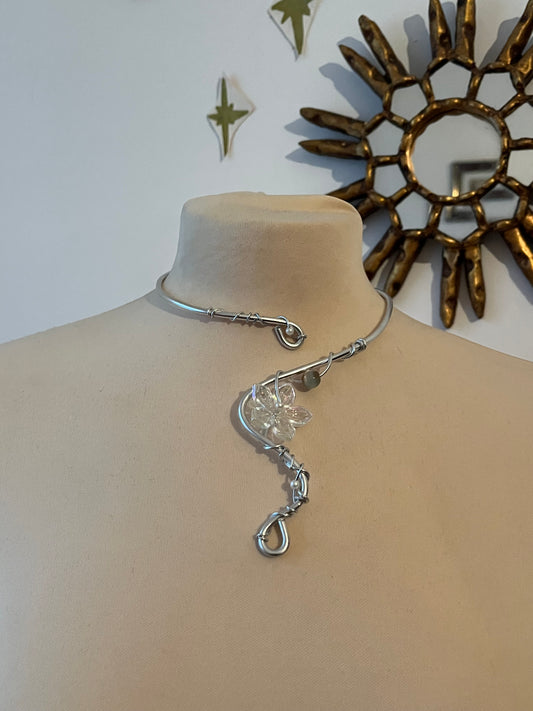 flower bead necklace